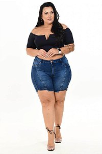 Shorts Jeans Plus Size Olda