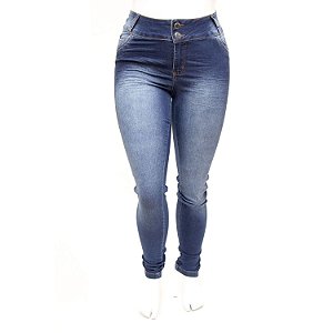 Calça Jeans Plus Size Feminina Credencial com Elastano