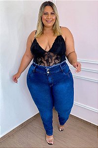 Calça Jeans Plus Size Skinny Fabilene