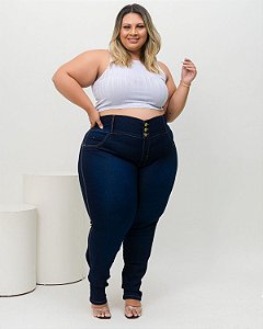 Calça Jeans Plus Size Skinny Riviany
