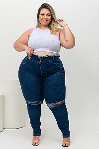 Calça Jeans Plus Size Skinny Sainara