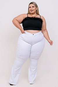 Calça Jeans Plus Size Flare Concilia