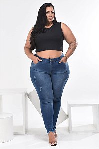 Calça Jeans Helix Plus Size Cigarrete Lourrany