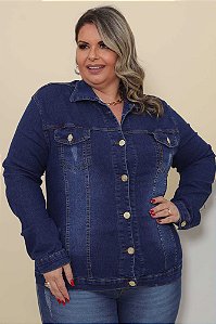 Jaqueta Jeans Latitude Plus Size Soni