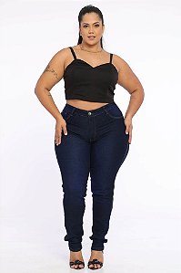 Calça Jeans Plus Size Skinny Jeracina