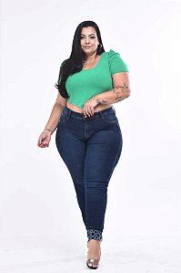 Calça Jeans Latitude Plus Size Skinny Tayellen