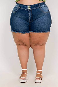 Shorts Jeans Curto Plus Size Darlla