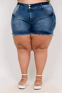 Shorts Jeans Curto Plus Size Laraine