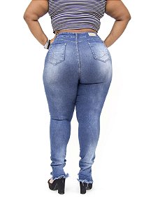 Calça Jeans Darlook Plus Size Skinny Odalia