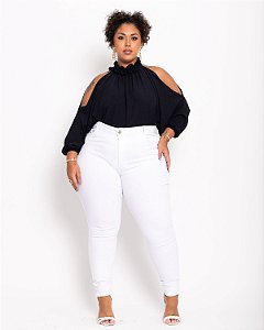 Calça Jeans Plus Size Skinny Creudineia