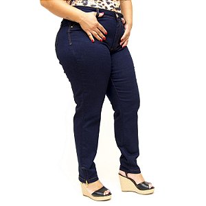 Calça Jeans Cambos Plus Size Reta Elzira