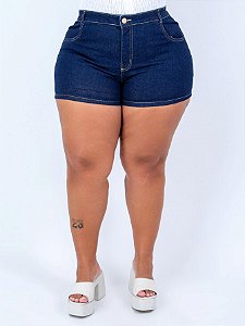 Shorts Jeans Curto Plus Size Alderina