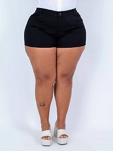 Shorts Jeans Curto Plus Size Thalluma