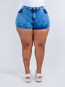 Shorts Jeans Curto Plus Size Denyze