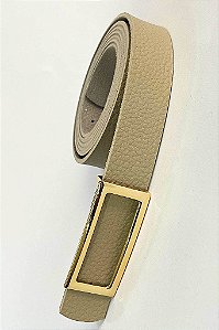 Cinto Plus Size Feminino Bege