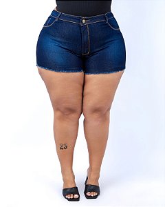 Shorts Jeans Curto Plus Size Italiane