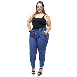 Calça Jeans Cambos Plus Size Clochard Irlani