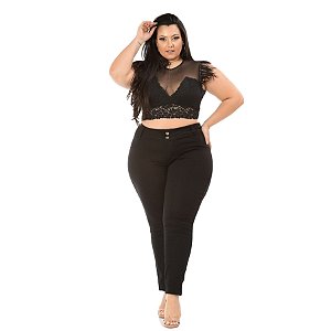 Calça Jeans Credencial Plus Size Skinny Nelli