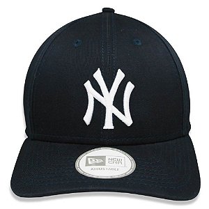 Boné New Era 9Forty MLB New York Yankees Marinho Ajustável - America Cap  Shop