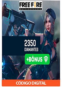 Free Fire - 610 Diamantes + 10% de Bônus