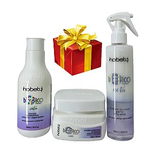 KIT Sha + Leave + Mascara Bifasico Winter + Brinde - HOBETY