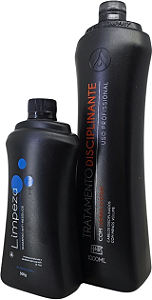 Kit Sh Limpeza 500ml - Tratamento Redutor 1 L Hairs Company