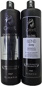 Tratamento Anti Volume Blend Grey - Cavier 2 Passos Original