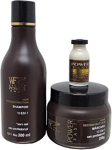 Kit Tratamento Reconstrutor Power Fast Sh Mas Ampola 560g WF