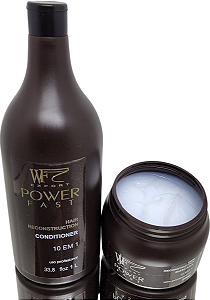 Kit Reconstrução Power Fast Shampoo e Mascara 1500ml WF