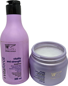Kit Tratamento Fortalecimento Vita Force Sh + Mas 550ml Wf
