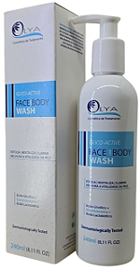 Sabonete Esfoliante e Revitalizante Glico Active 240ml Olya