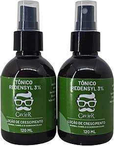 Kit Cavier 2 Tonicos Redensyl 120ml
