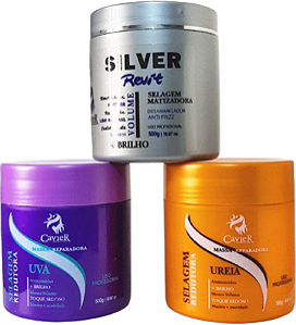 Kit 3 Selagem Redutora Uva-Ureia-Silver Revit Cavier