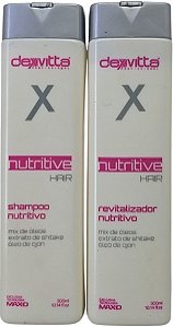 Tratamento Nutritive Hair Shampoo 300ml Revitalizante 300ml Dexvitta
