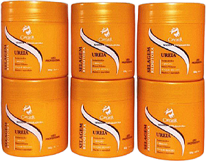 Kit 6 Selantes Ureia Cavier Cosméticos