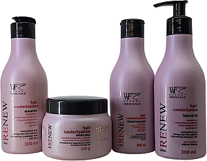 Kit Renew Sh 300ml Masc 250g Cond 300ml Leave in 300ml