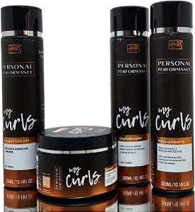 Tratamento Cacheados Sh, Mas, Cond, Geleia Hairs Company