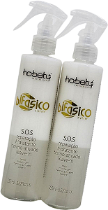 2 Leave In Bifasico Reconstrutor 255 ml Hobety