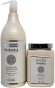 Kit Hobety Hidratante Shampoo 1,5 L Mascara 1,250 Kg