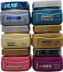 Escolha 1 Mascara de Tratamento Hidratação Hobety