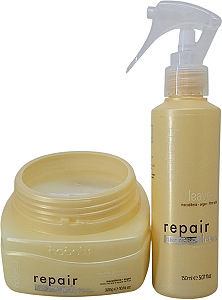 Tratamento Repair Line Mascara 300g Leave In 150ml Hobety