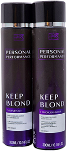 Kit Matizador Sh 250ml Con 250ml Keep Blond Hairs Company