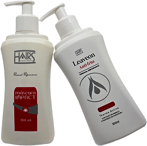 Kit Hairs Leave On Anti-frizz 300ml - Máscara Impact 300ml