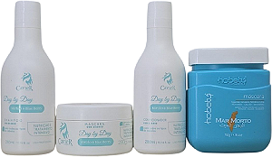 Kit Tratamento Manutenção Mirtilo Cavier + Mascara Mar Morto