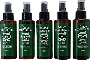 Kit 5 Tonicos Redensyl 3% Crescimento Capilar - Cavier