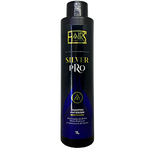 Shampoo Matizador Loiros E Grisalhos Silver Pro Platinum 1L