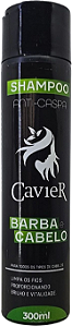 Shampoo Anticaspa Barba e Cabelo 300ml - Cavier Cosmeticos