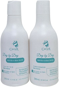 Kit CavieR Day By Day Mirtilo Nutrição Shampoo + Condic 280ml