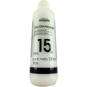 Revelador Loreal Dia Developer 15 Volumes 4.5% 120ml