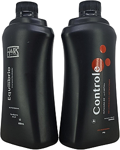 Kit Reconstrução Hairs Shampoo Equilíbrio - Máscara Controle